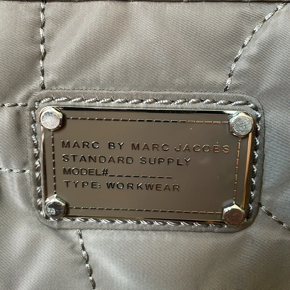 Marc Jacobs Quilted Tan Women's Bag Work Laptop